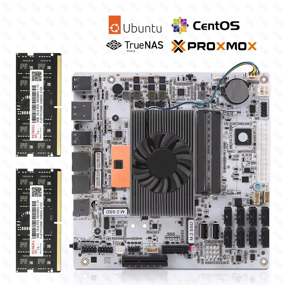I5-8265U ES NAS Motherboard 8  - đánh giá và giá Nas Motherboard 8 Sata Mini Itx